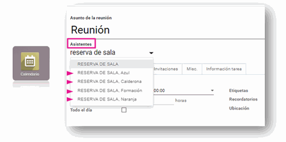 Odoo • Texto e imagen